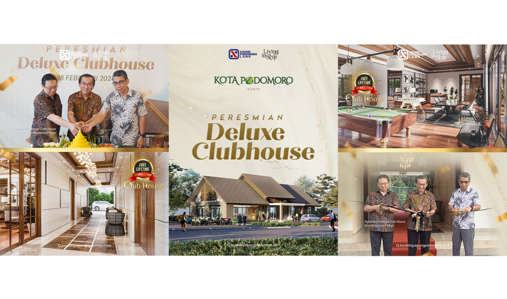 Grand Opening Club House Kedua Kota Podomoro Tenjo 1